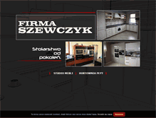 Tablet Screenshot of firmaszewczyk.com